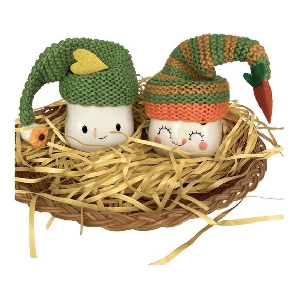 EASTER MARSHMALLOW MUG HATS, SET OF 2 - Picture 1 of 4